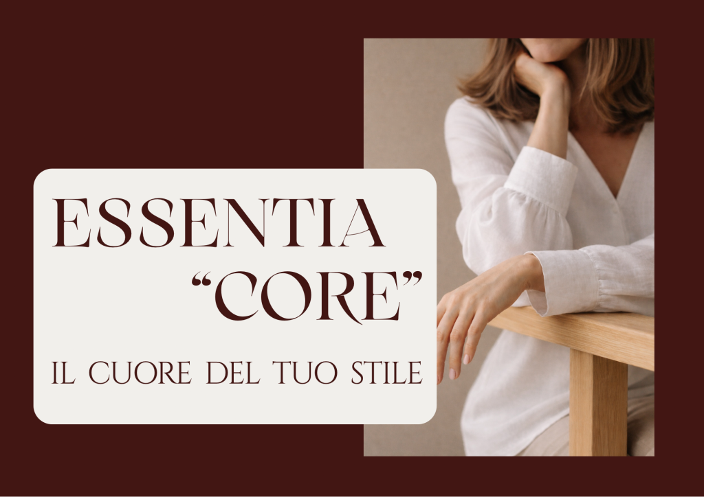 Analisi di stile Yin e Yang Essentia Core. Consulenza di immagine con studio integrato delle delle essenze di stile.